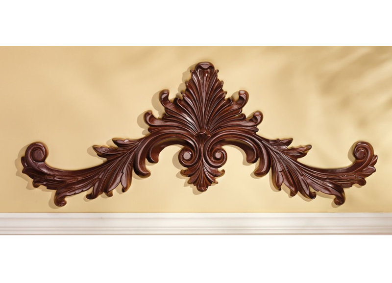 Design Toscano Baroque Architectural Pediment Wall Décor & Reviews
